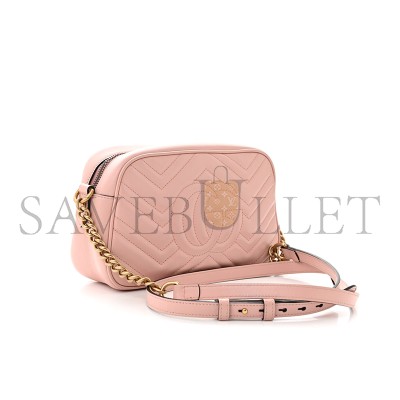GUCCI GG MARMONT MATELASSÉ SMALL SHOULDER BAG 447632 (24*13*7cm)